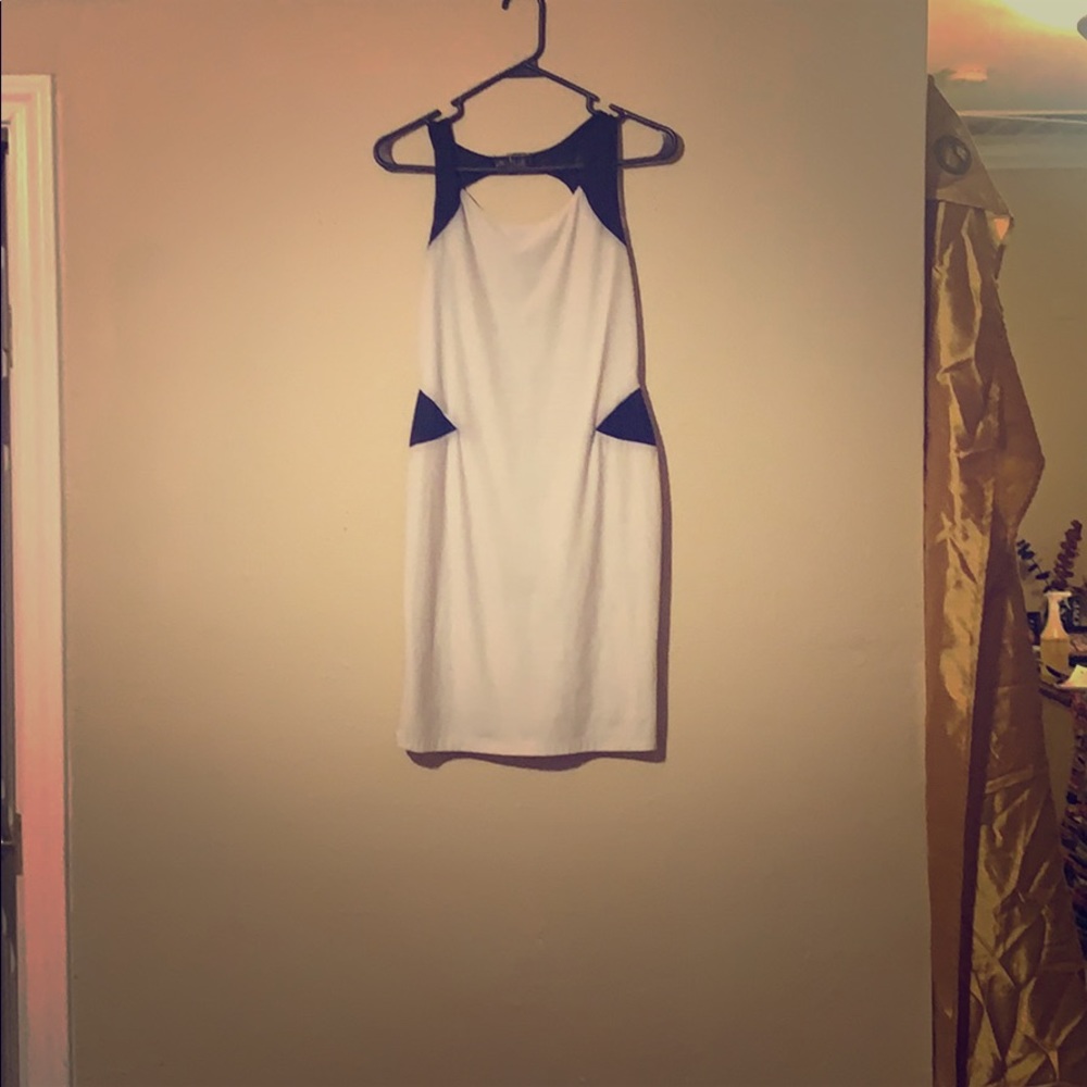 Boulee Black & White Cocktail Dress